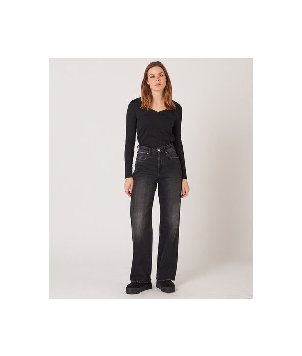 LOTTIE L.S.TOP, BLACK