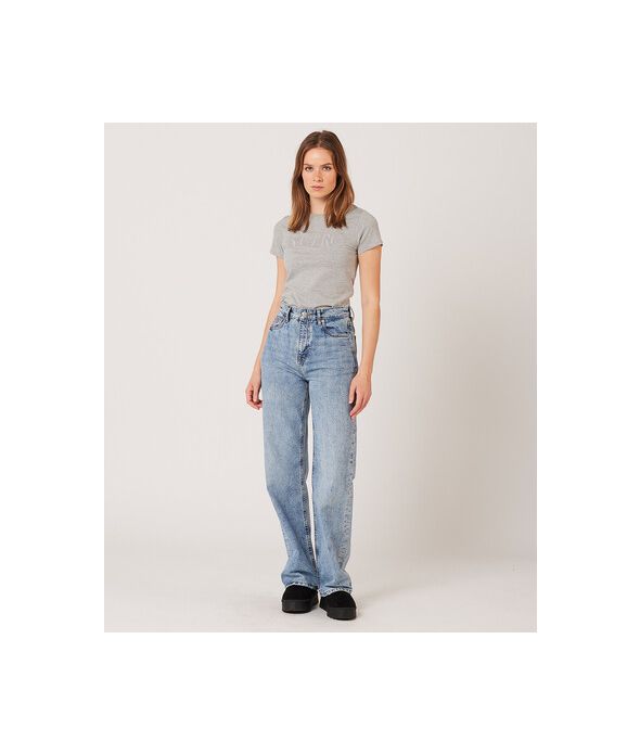 LOTTIE T-SHIRT, GREY MELANGE