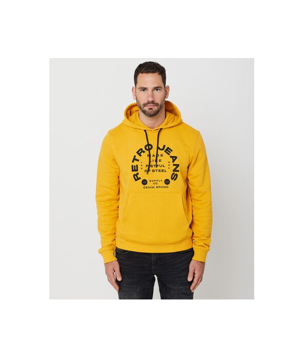 AMADO HOODIE JOGGING TOP, YELLOW