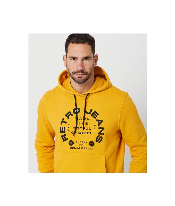 AMADO HOODIE JOGGING TOP, YELLOW
