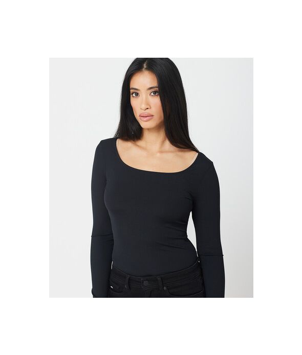 SWAN L.S.TOP, BLACK