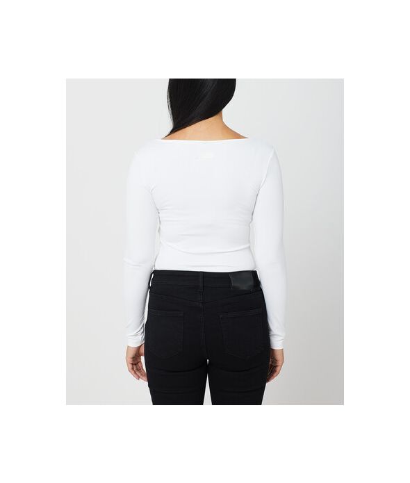 SWAN L.S.TOP, WHITE