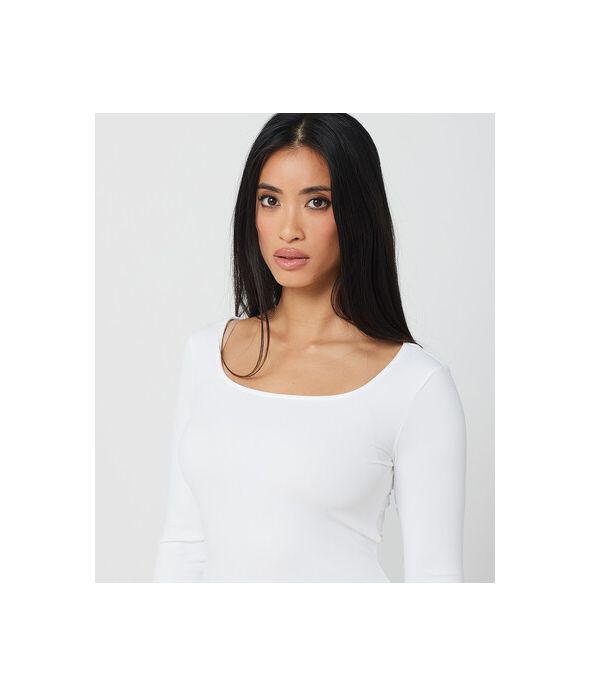 SWAN L.S.TOP, WHITE