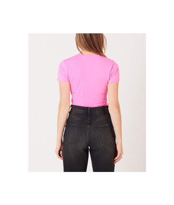 ARLENE T-SHIRT, NEON PINK