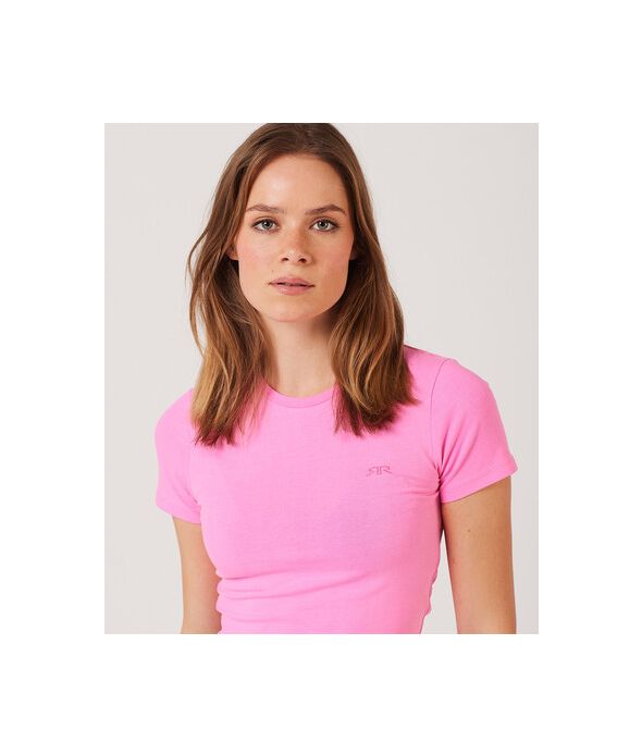 CHRYSTAL T-SHIRT, NEON PINK