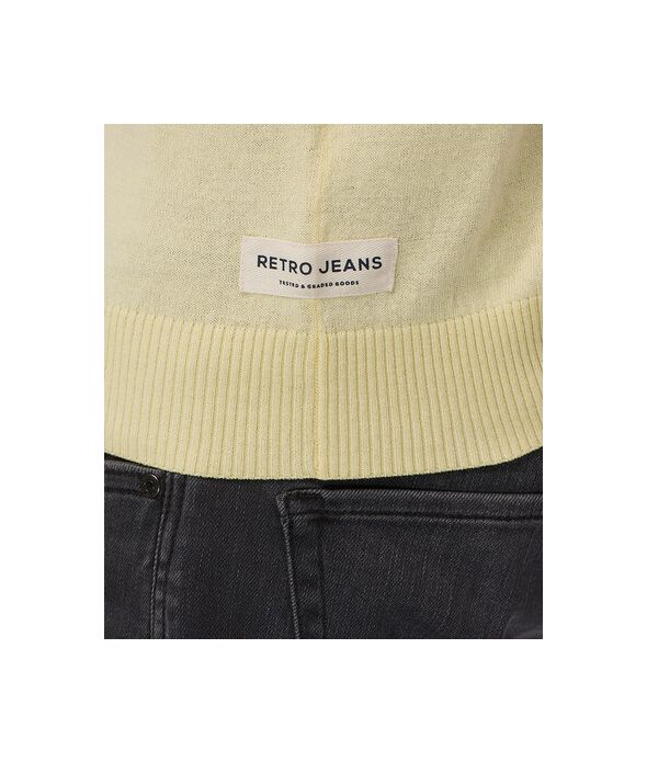 HAMZA SWEATER, LIGHT YELLOW