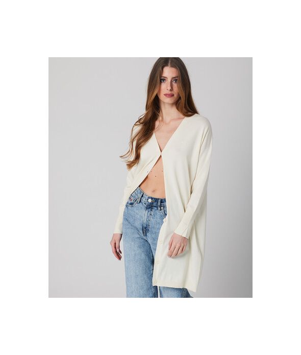 LEONA CARDIGAN, ECRU