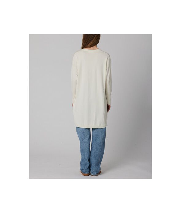 LEONA CARDIGAN, ECRU