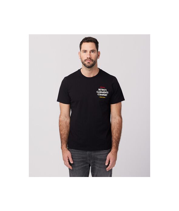 ROCHA T-SHIRT, BLACK