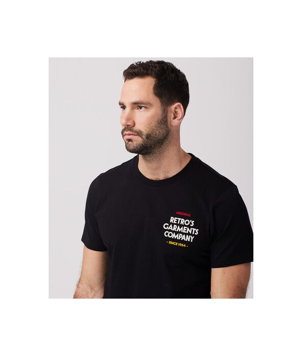 ROCHA T-SHIRT, BLACK