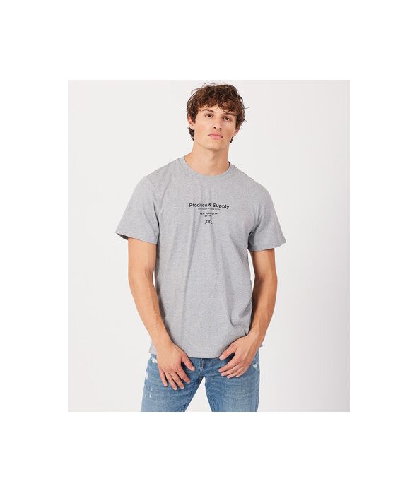 GREGORY T-SHIRT, GREY MELANGE
