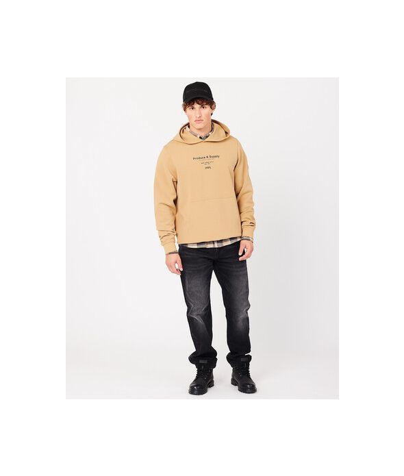 GREGORY HOODIE JOGGING TOP, SAND
