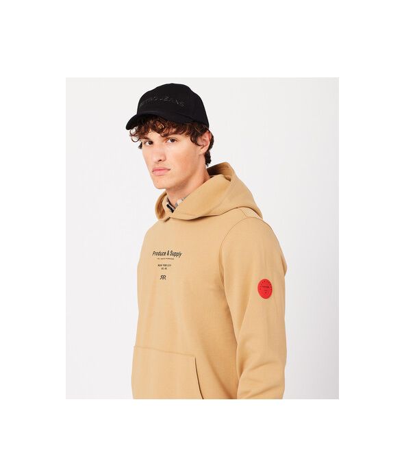 GREGORY HOODIE JOGGING TOP, SAND