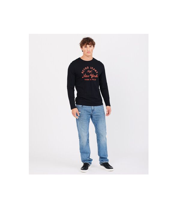 MARTIN L.S.TOP, BLACK