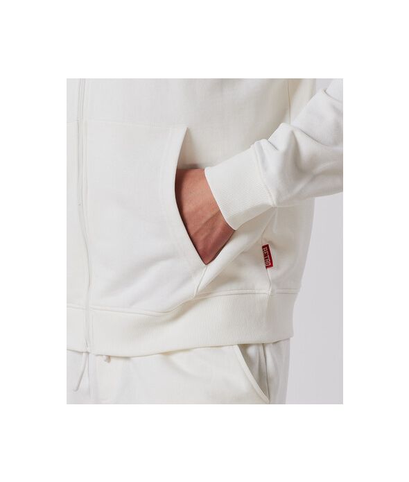 MATT ZIP UP JOGGING TOP, OFFWHITE