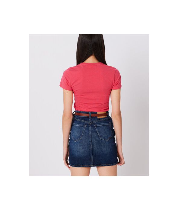 PIPER T-SHIRT, RASPBERRY